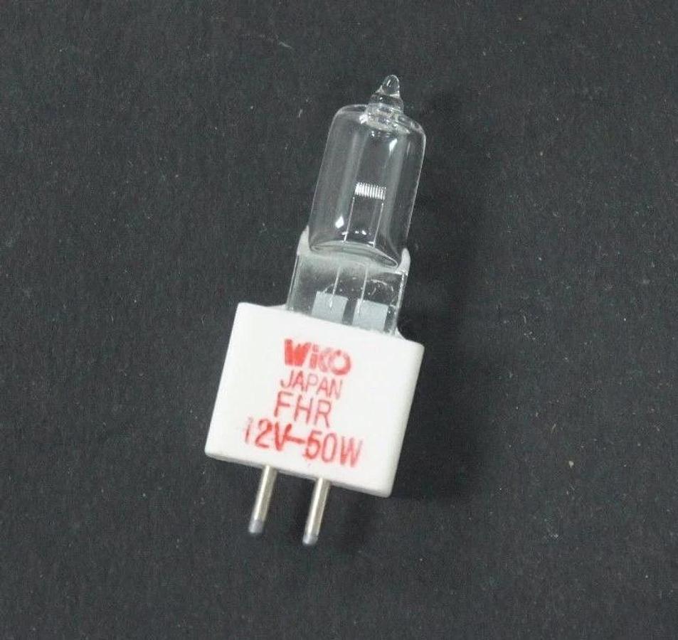 Used LOT OF 2 NIB WIKO FHR PROJECTOR LAMPS 12V-50W