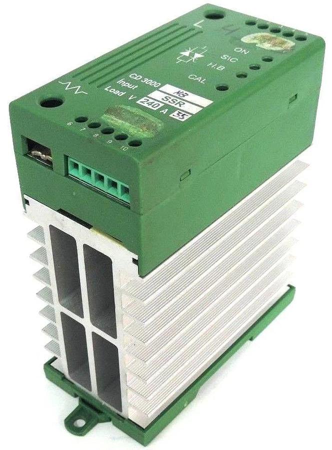 CD AUTOMATION CD3000-HB,OPTION HB & NF THYRISTOR CONTROL INPUT: SSR 240V 35A