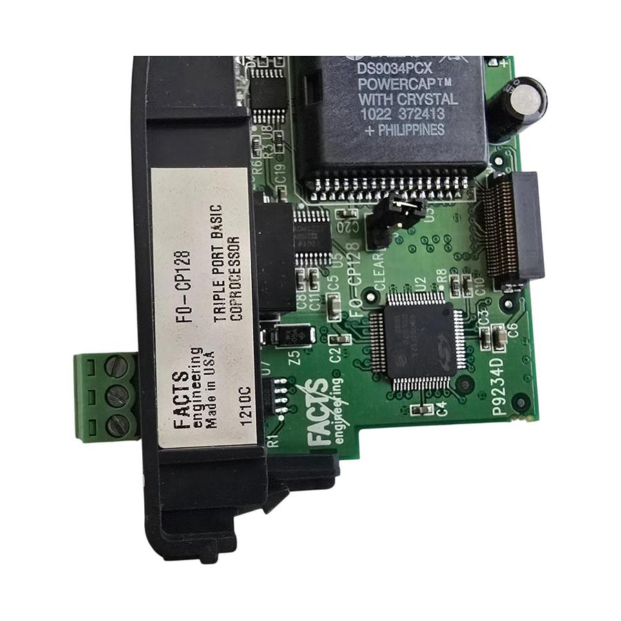Used FACTS ENGINEERING F0-CP128 DirectLOGIC DL05/06 3-PORT COMMUNICATION MODULE NSMP