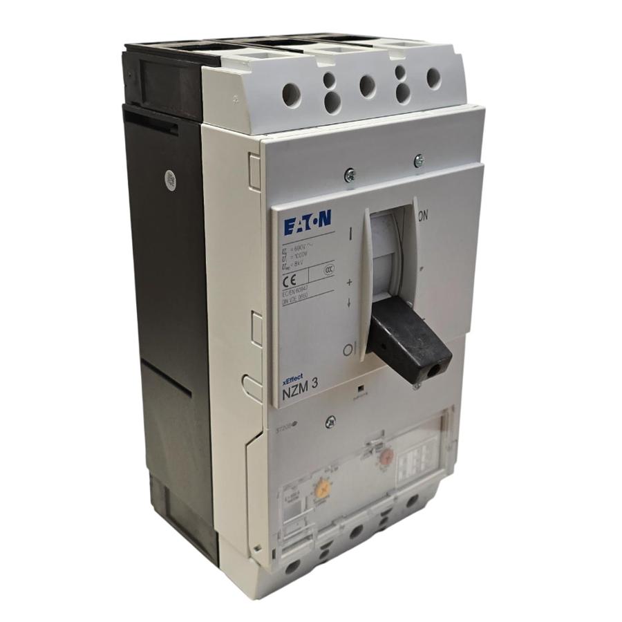 Used EATON MOELLER NZMN3-AE600-NA - NZM CIRCUIT BREAKER 3P 600A w/MAGNETIC TRIP NSMP