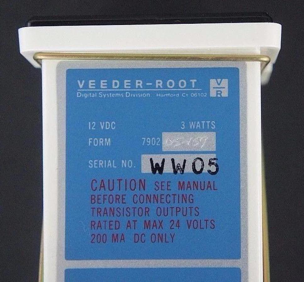 NIB VEEDER-ROOT 790205-157 COUNTER MODULE 12VDC, 3 WATT, 790205157