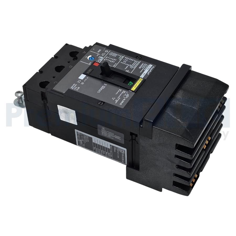 Used SQUARE D JJA36200 PowerPact JJ 250 CIRCUIT BREAKER 200A, 3-POLE, 600VAC NSNP