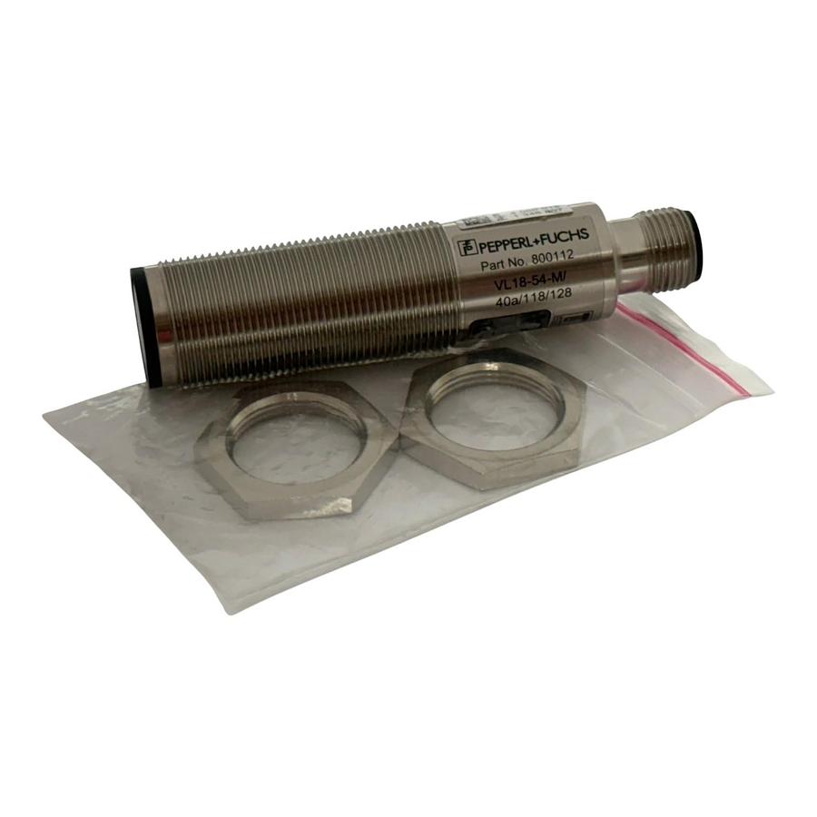 Used Pepperl+Fuchs VL18-54-M/40a/118/128 Polarized Retroreflective Sensor New