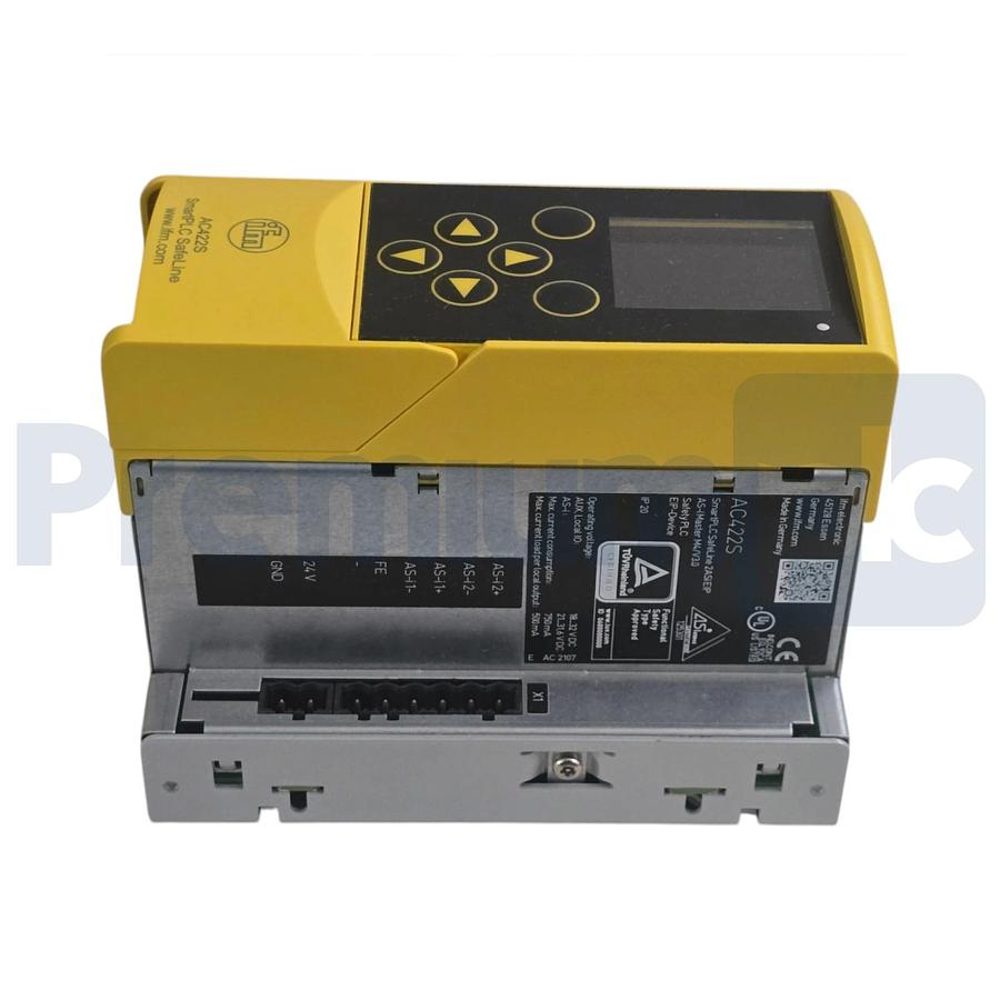Used ifm Efector AC422S SmartPLC SafeLine 2ASi EIP Safety EtherNet/IP Gateway NSMP