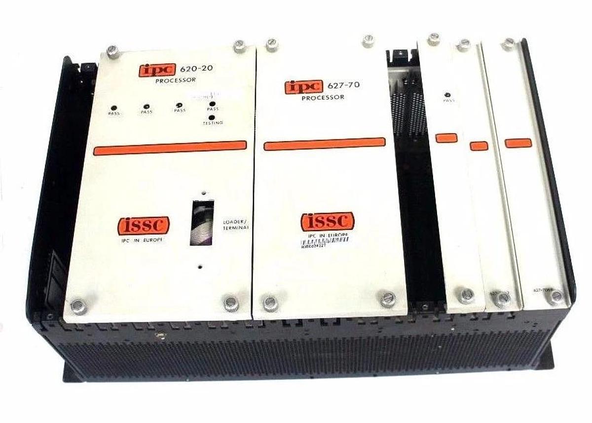 Used HONEYWELL 627-7090 IPC RACK 627-70 WITH COVER PLATES 6277090
