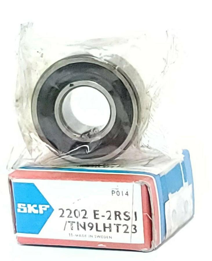 NIB SKF 2202E2RS1TN9LHT23 DOUBLE SEALED BALL BEARING 2202E-2RS1/TN9LHT23
