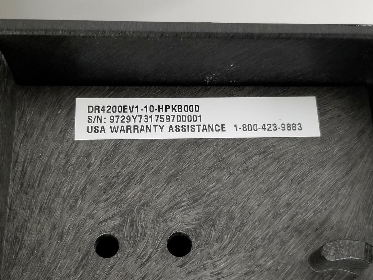 Used HONEYWELL DR4200EV1-10-HPKB000 CHART RECORDER HOUSING DR4200 120/240VAC 20VA