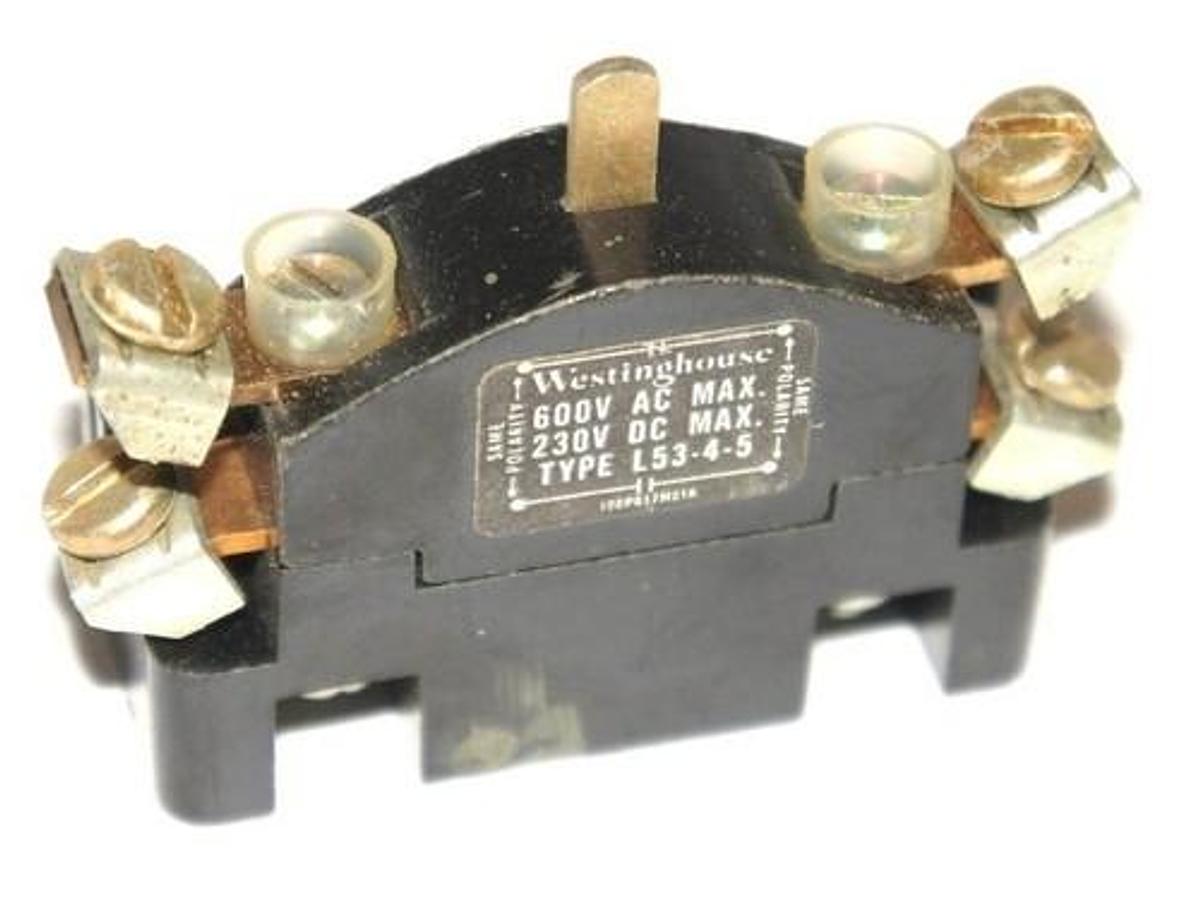 NEW WESTINGHOUSE L-55 ELECTRICAL INTERLOCK, SIZE 2, TYPE N, INBOARD MOUNTING