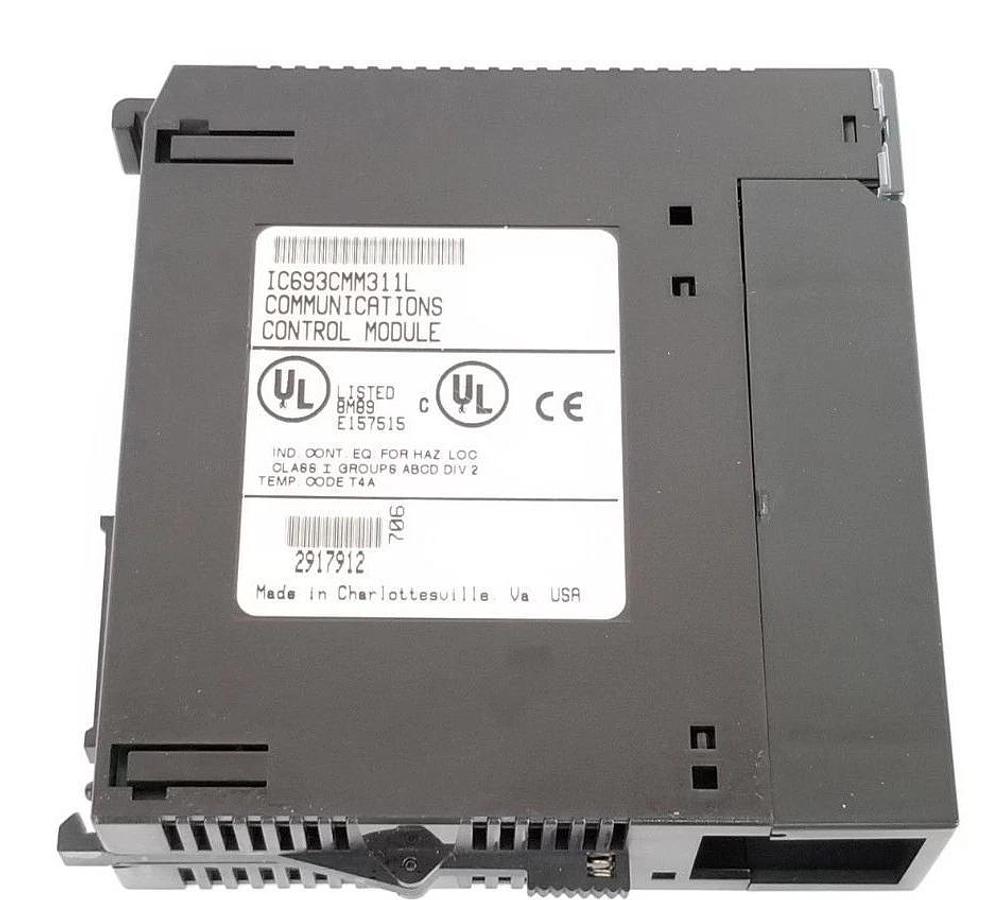 Used GE FANUC IC693CMM311L COMMUNICATIONS CONTROL MODULE