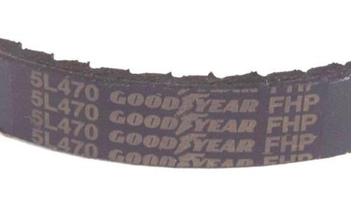 Used LOT OF 3 NEW GOODYEAR ENGINEERED PRODUCTS 5L470 V BELT 0594 073 3/8" THICK