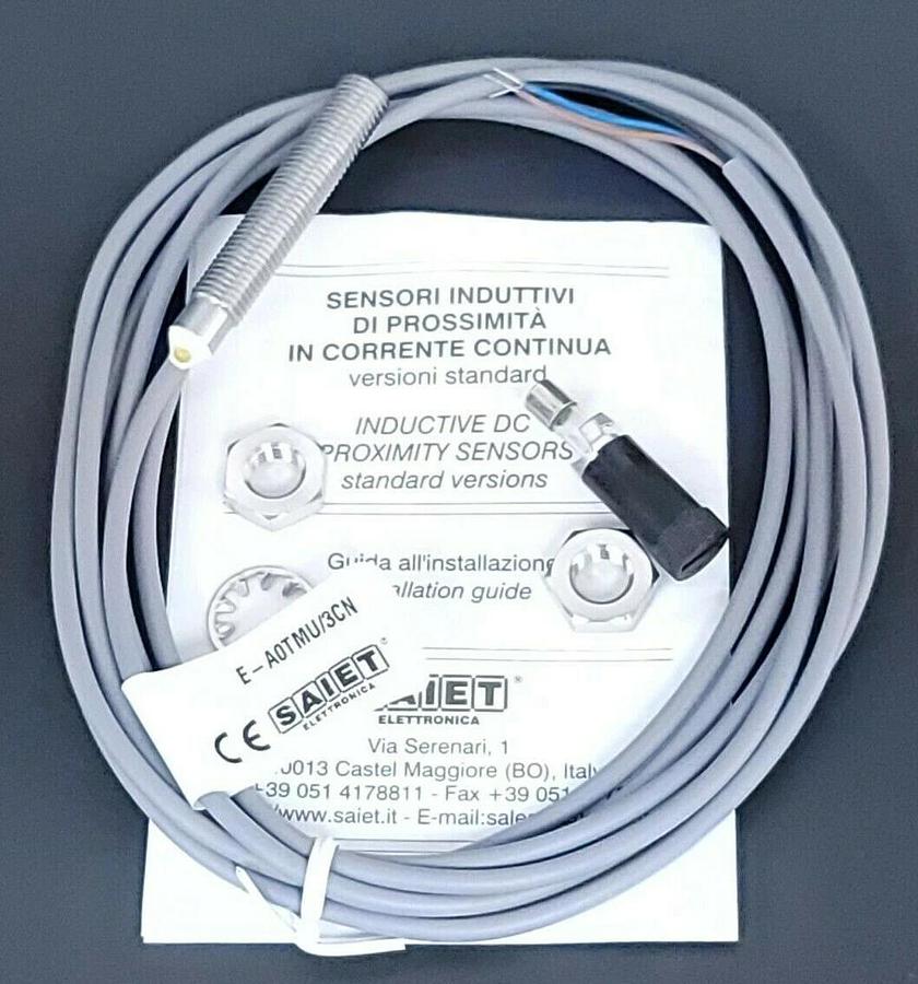 Used NEW SAIET E-A0TMU/3CN INDUCTIVE SENSOR