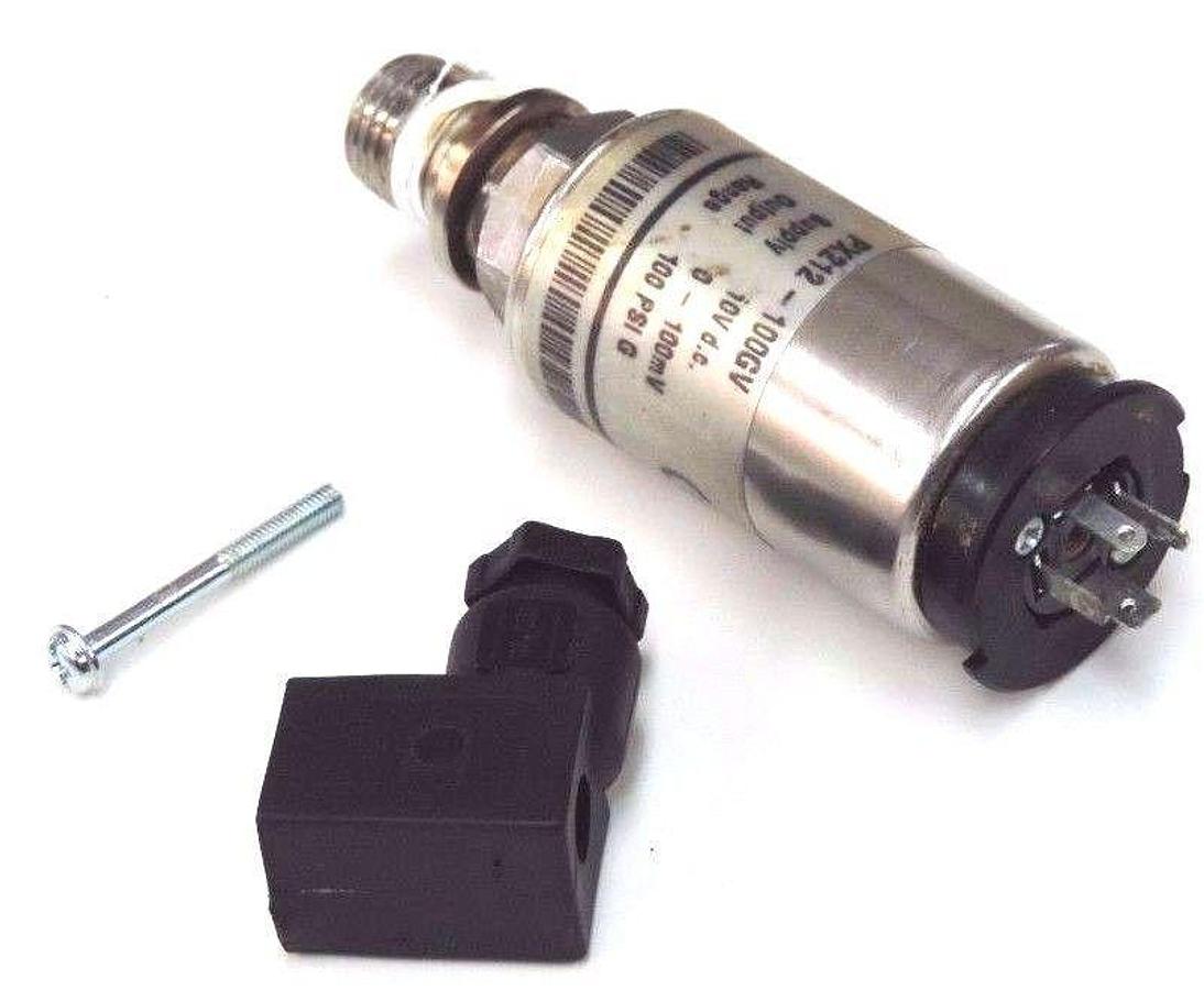 Used OMEGA PX212-100GV PRESSURE TRANSMITTER PX212100GV RANGE: 100 PSIG