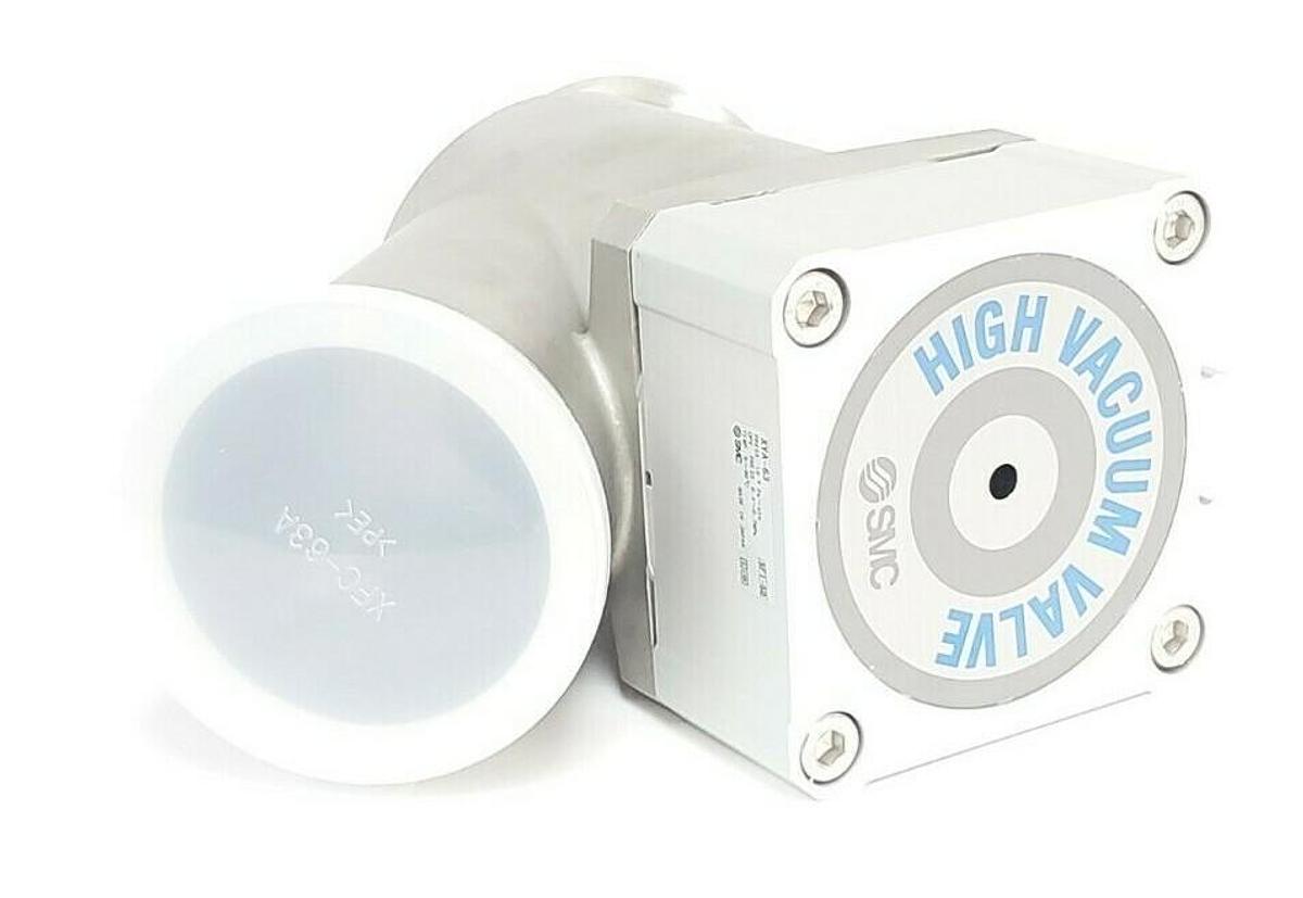 NEW SMC XYA-63 S.S. HIGH VACUUM IN-LINE VALVE XYA63