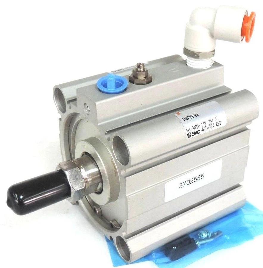 NEW SMC US26894 AIR CYLINDER MAX PRESS: 145 PSI