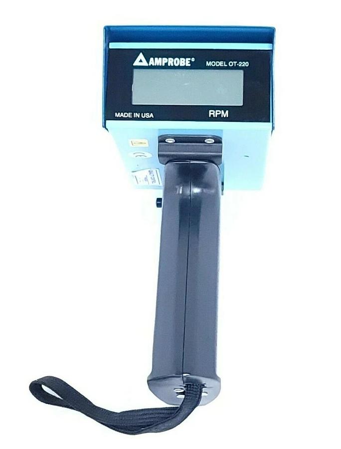 Used AMPROBE OT-220 OPTICAL TACHOMETER OT220