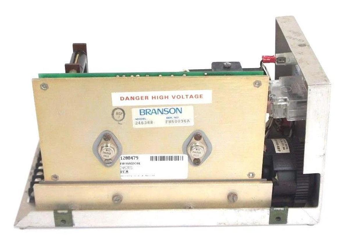 Refurbished BRANSON ULTRASONICS 246388 POWER SUPPLY 150YKK, 085020, FX50103 - REPAIRED