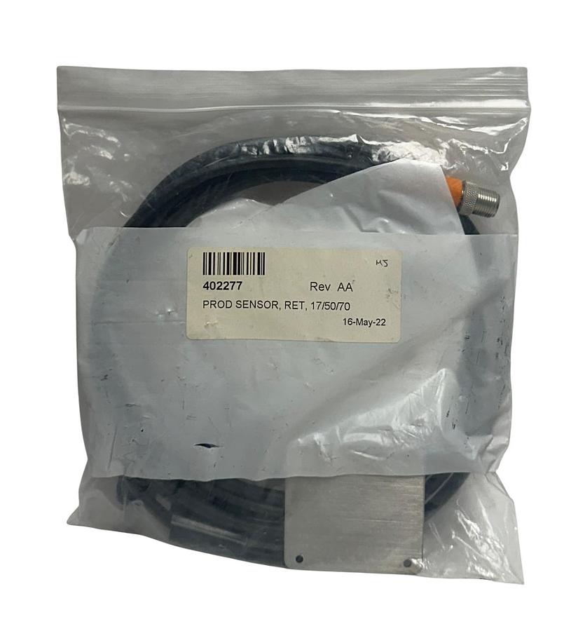 Used VIDEOJET 402277 OEM PROD SENSOR RET 17/50/70 Rev. AA SENOR / CABLE KIT NSMP