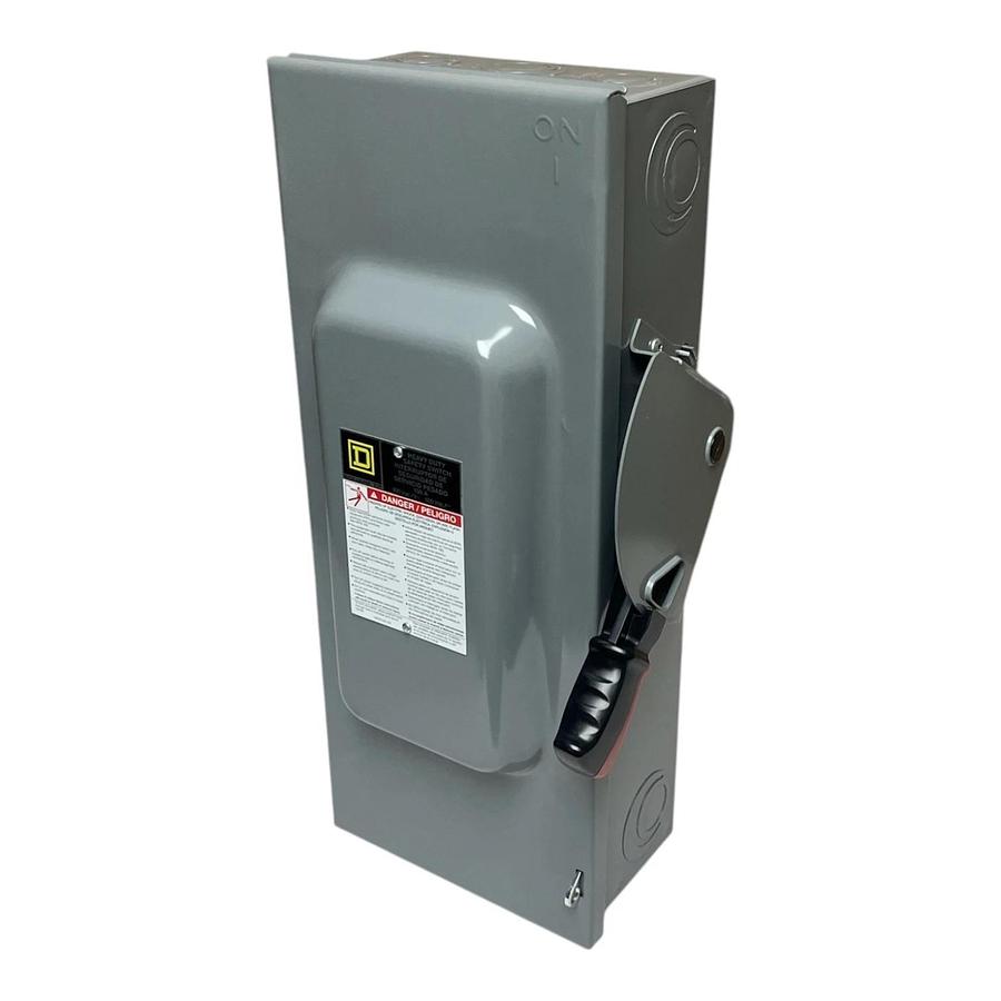 Square D HU363 Heavy Duty Safety Switch 100A 600V 3-Pole Non-Fusible - NSMP