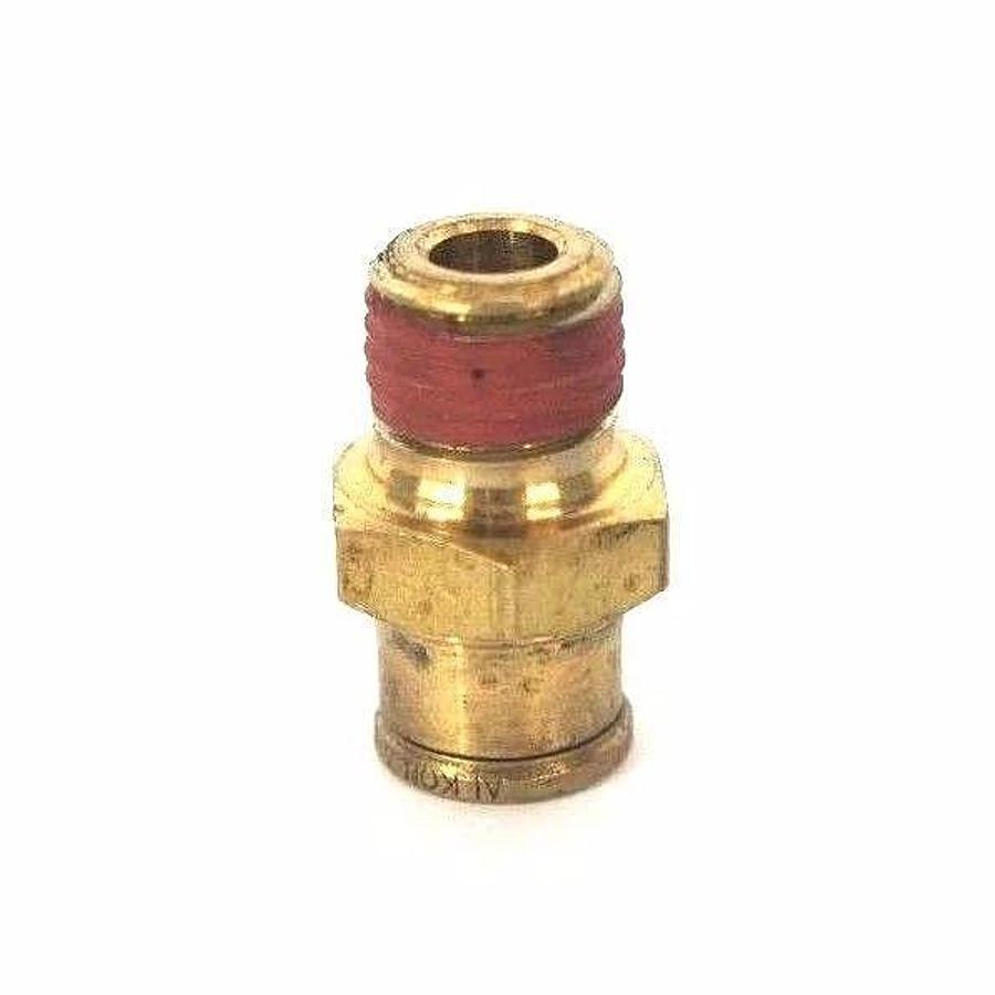 LOT OF 40 NEW EATON QCAB BRASS ADAPTERS 1/8-27 X 3/8"