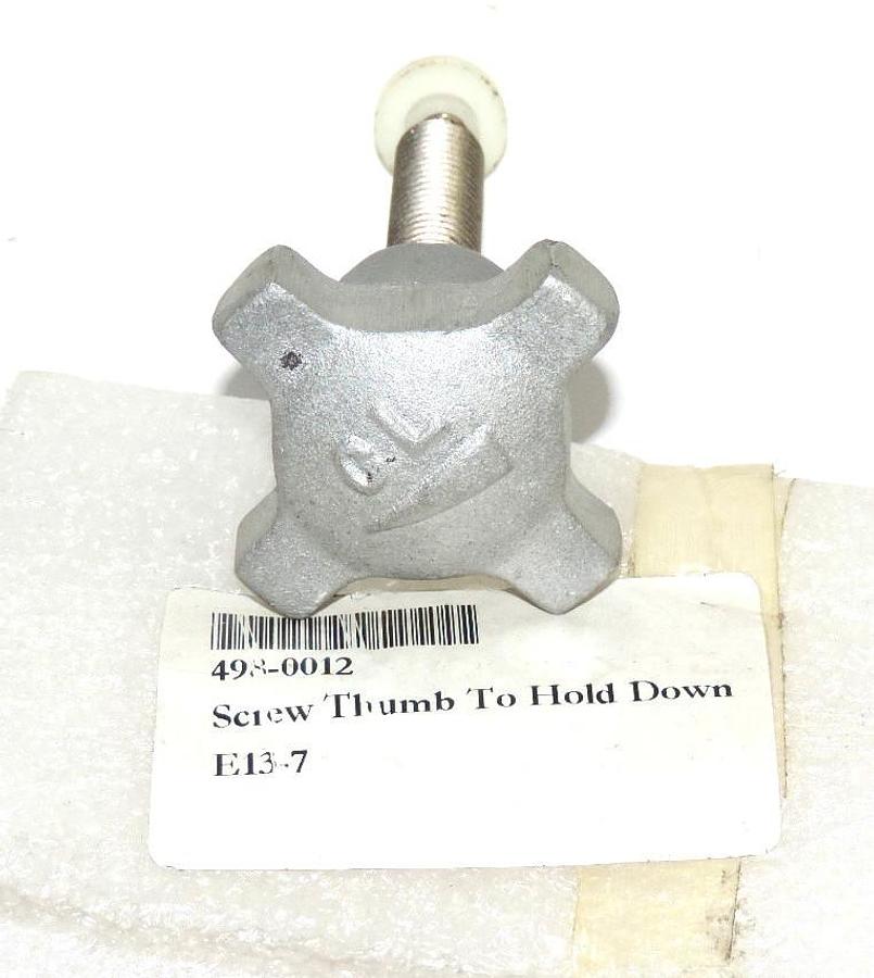 Used NEW CARR LANE E13-7 498-0012 ADJUSTABLE SCREW THUMB, 7/16" THREAD