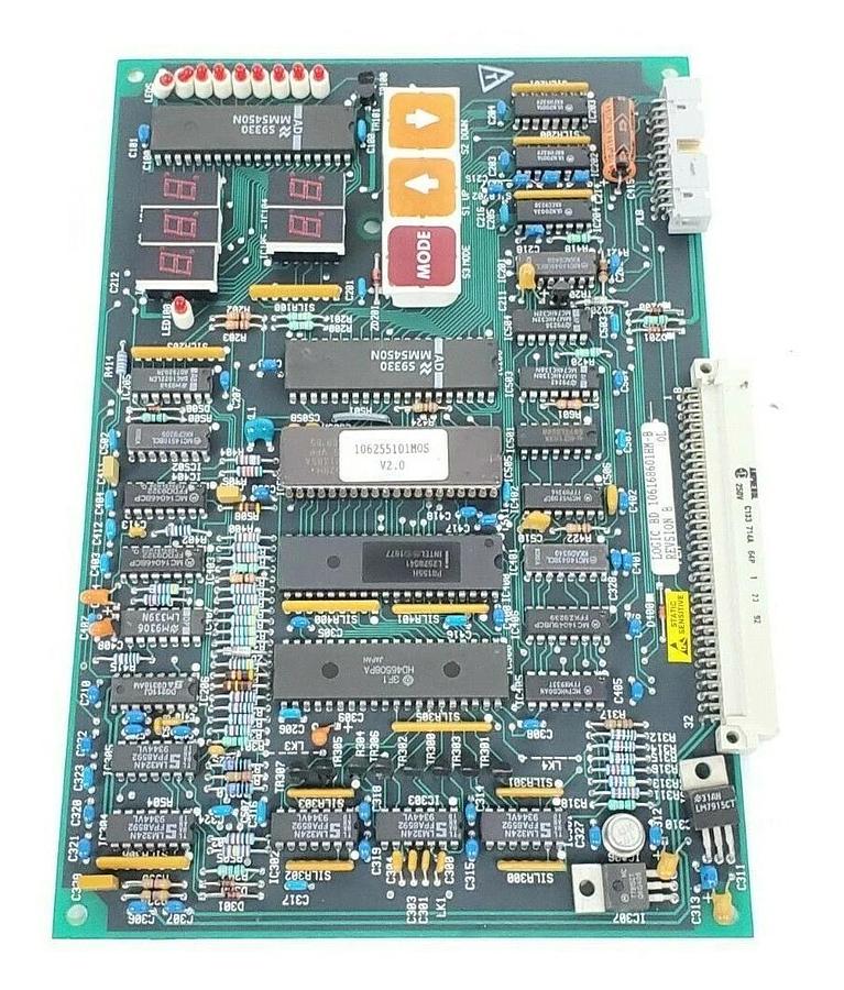 Used BOSTON / FINCOR 106168601HM-B REV. B OL LOGIC BOARD 1061687 106168601HM