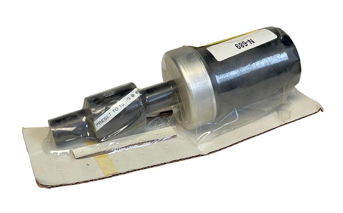 Used BIMBA VACCON DF 3-35-60 F / N-689 VACUUM PUMP SILENCER SUPERFLOW NSMP