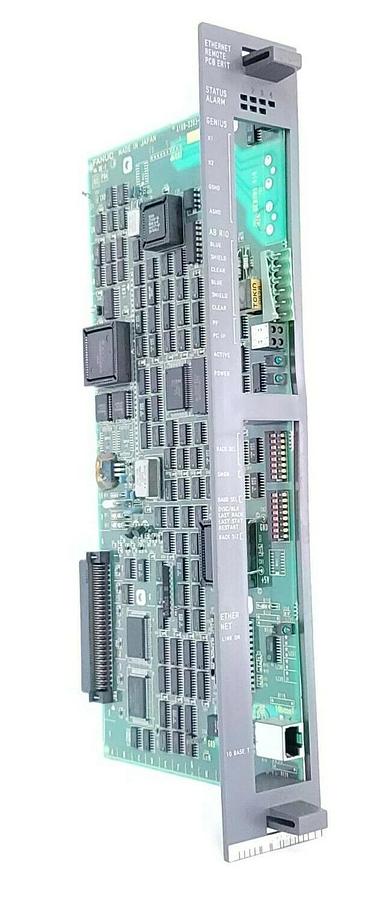 Used FANUC A16B-2203-0290/02A ETHERNET RIO BOARD A16B-2203-0290