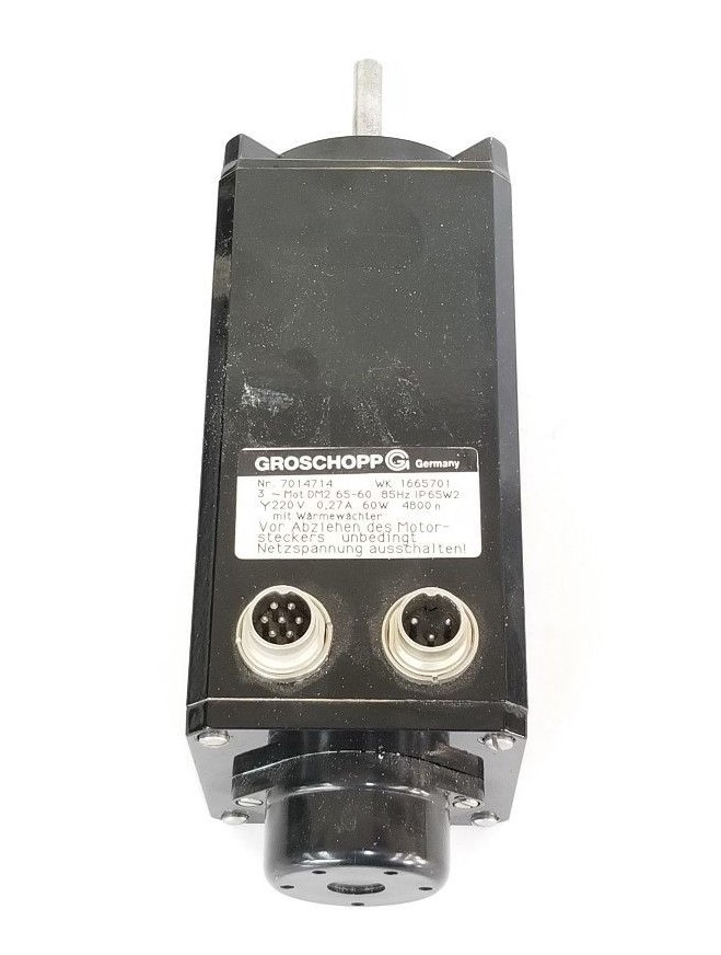 Used GROSCHOPP NR. 7014714 WK 1665701 SERVO MOTOR