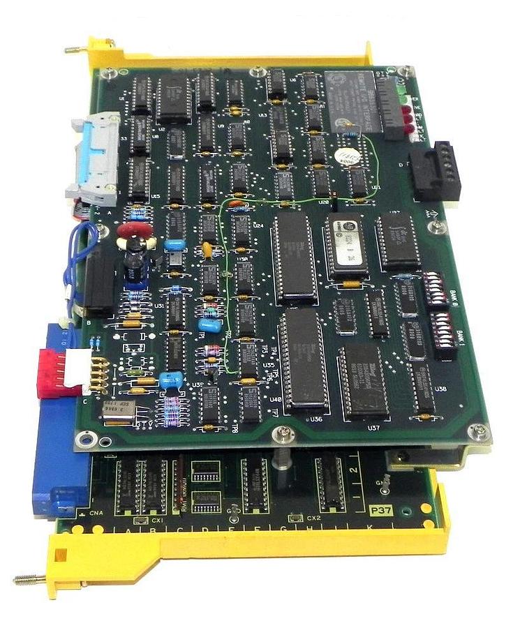 Used FANUC A16B-2200-0431/01A RIO MOTHERBOARD W/ AB 96635301 I/O INTERFACE BOARD