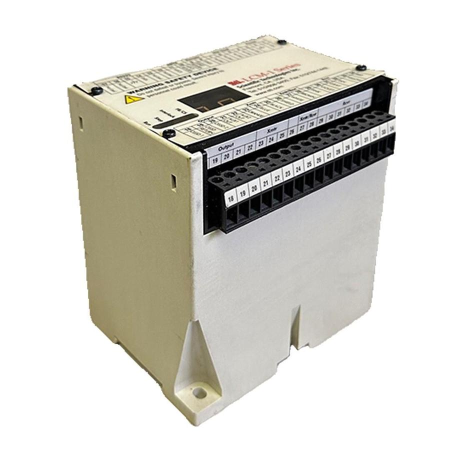 Used STI 70116-1000 / 701161000 LIGHT CURTAIN CONTROLLER LCM-1 / LCM1 70132-1077