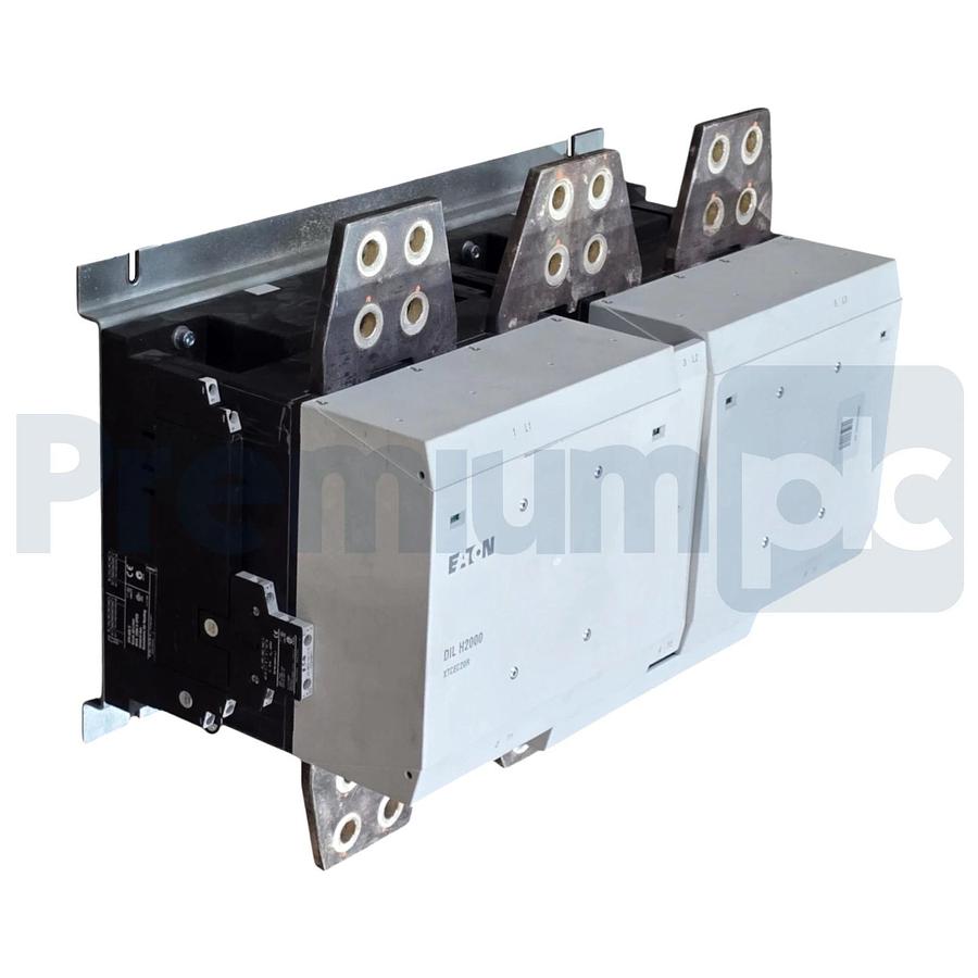 Used Eaton XTCEC20R22B DIL H2000 XT IEC Contactor 3P 600V 2000A 2NO-2NC Non-Reversing