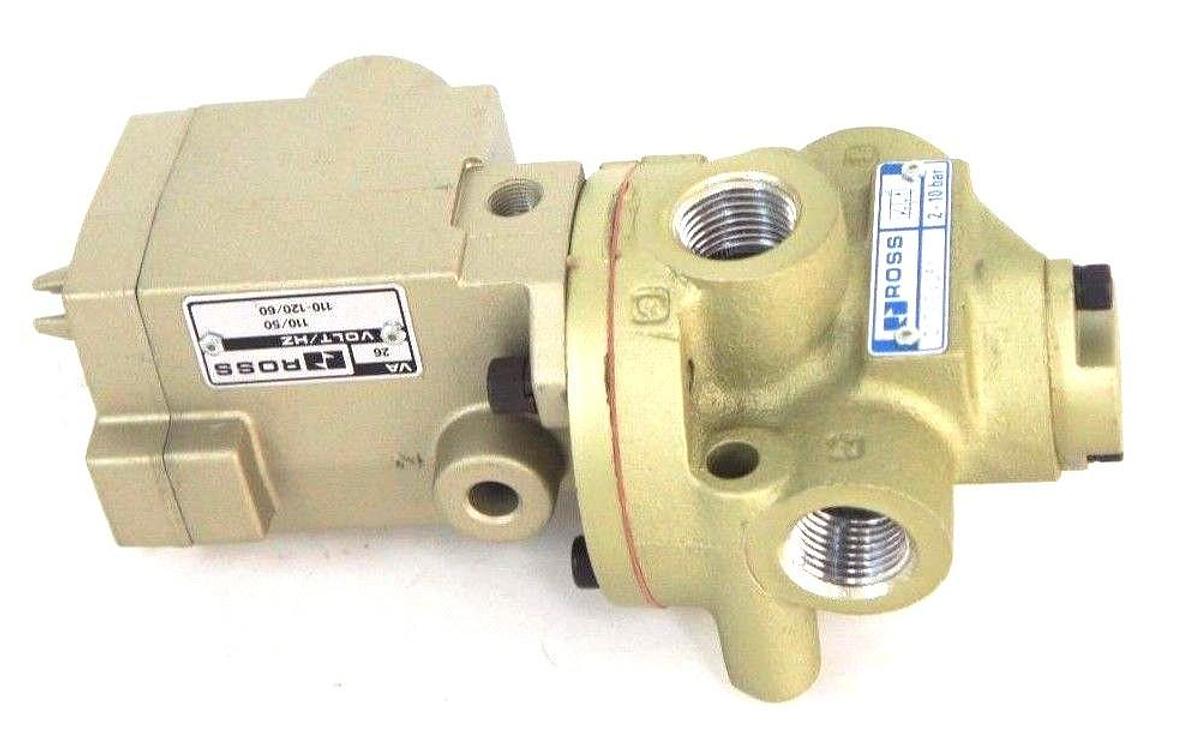 NIB ROSS 2174B4061 VALVE ALT.PART# 5473373 217B4 110/50 110-120/60 26VA, 2-10BAR
