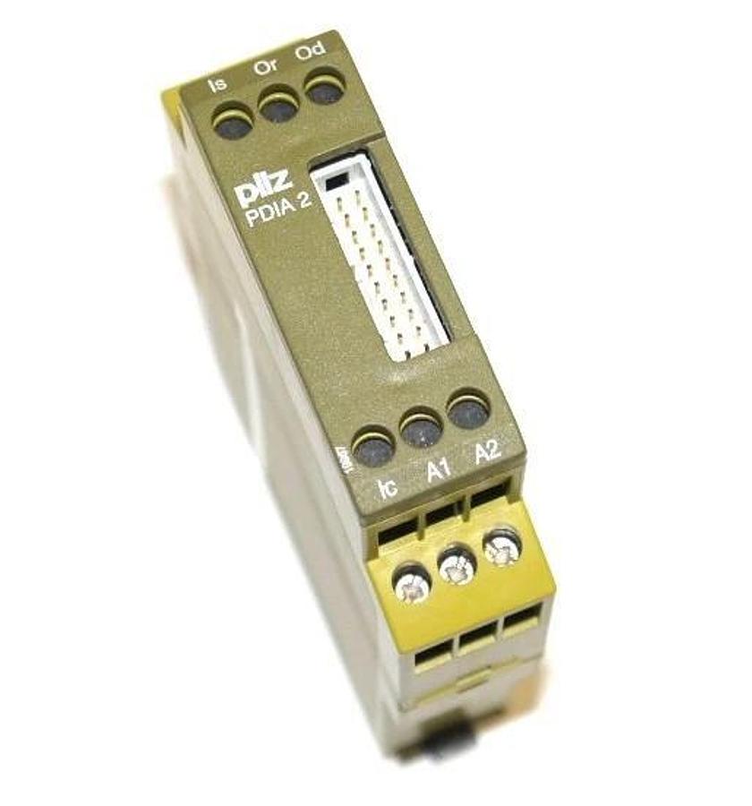 Used PILZ PDIA-2 PLC INTERFACE IDENT. NO. 874645, PDIA 2 24VDC SPS