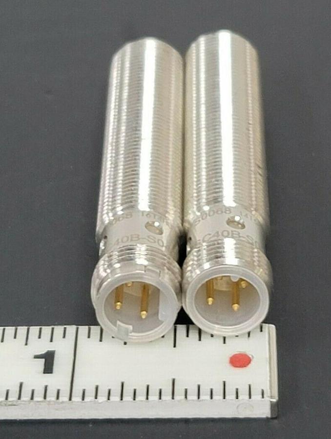 Used LOT OF 2 NEW BALLUFF BES M12MI-PSC40B-S04G PROXIMITY SENSORS BESM12MIPSC40BS04G