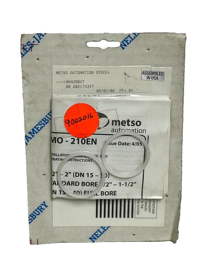 Used Metso Automation Jamesbury RKN350XT Repair Kit 1/2"-2" Full Standard Bore New