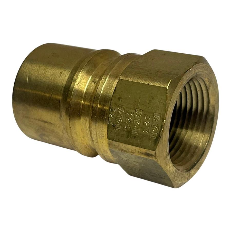 Hansen B6KP31-143 Series HK 3/4" Brass Steam Quick Disconnect Valve Male Plug
