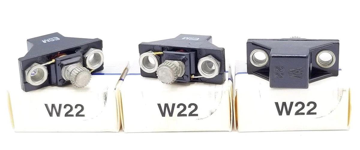 Used LOT OF 3 NIB ALLEN BRADLEY W22 HEATER ELEMENTS