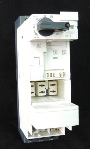 Used TELEMECANIQUE LUB12 SELF PROTECT MOTOR STARTER 12A TYPE E 600V MAX