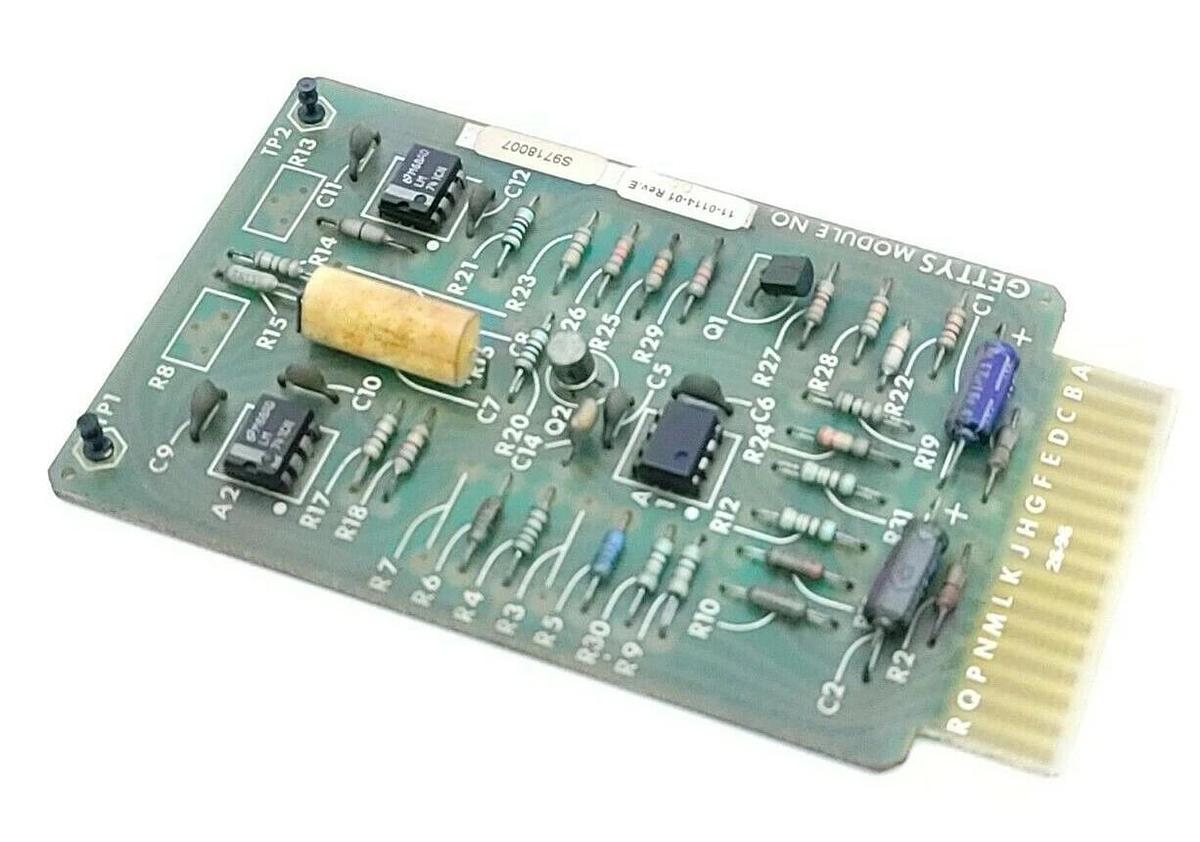 Used ELWOOD CORPORATION GETTYS GETTYS 11-0114-101 PC CIRCUIT BOARD MODULE