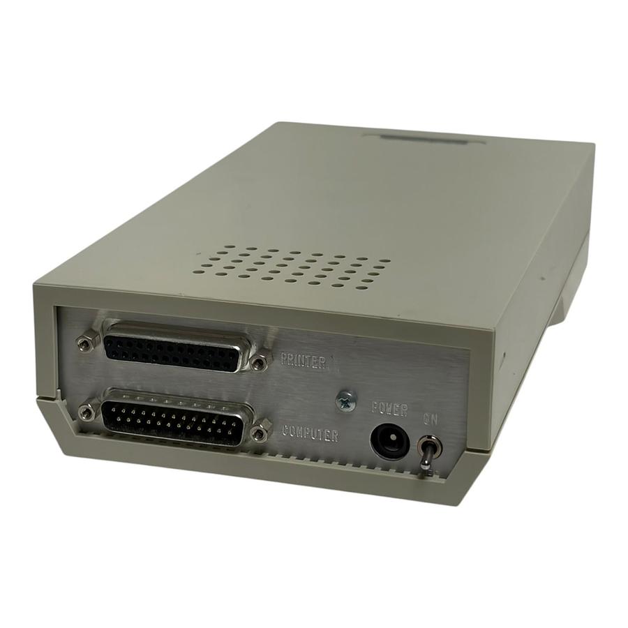 Used Vintage MicroSolutions Backpack 3.5" External Floppy Diskette Drive Model 014350
