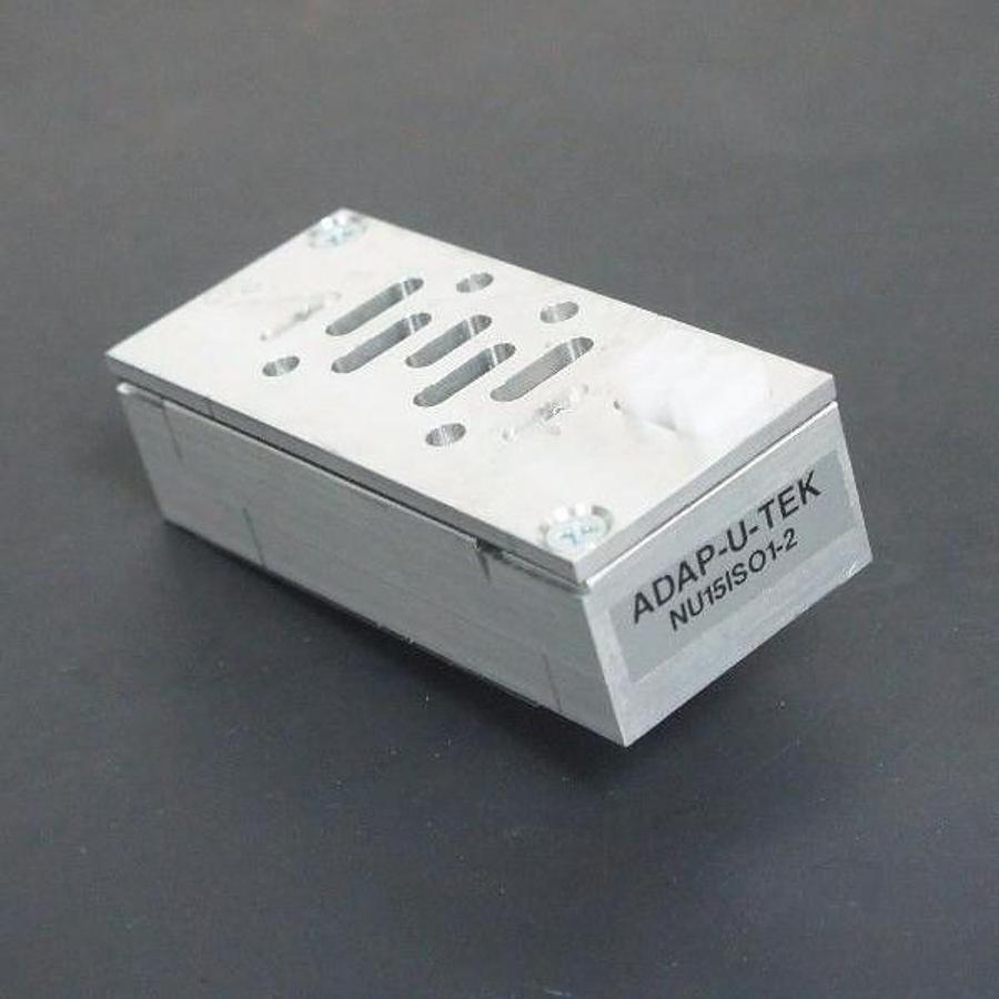 Used ADAP-U-TEK NU15ISO1-2 ALUMINUM MANIFOLD NU15ISO12