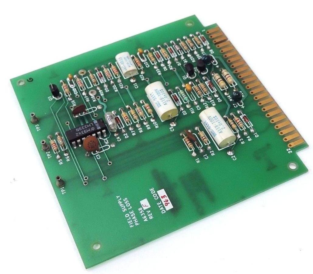 Used CONTRAVES A6358 FIELD SUPPLY BOARD REV. F, PC0808-01 REV. A