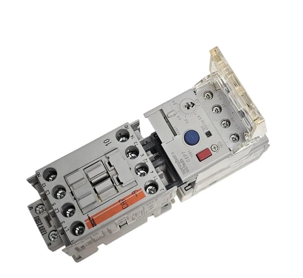 Used SPRECHER+SCHUH CA7-9-10 SER. A CONTACTOR WITH CEP7-EECB SER. B OVERLOAD RELAY
