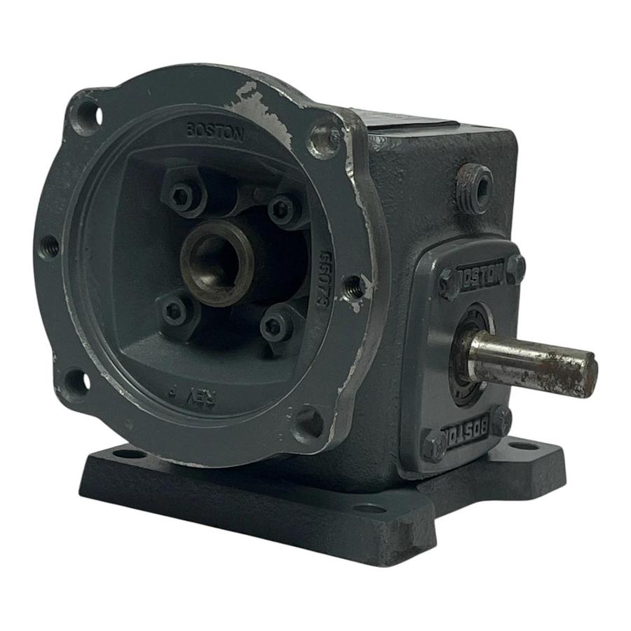 Boston Gear F710B-40K-B4-H1 700 Series Worm Gear Speed Reducer 40:1