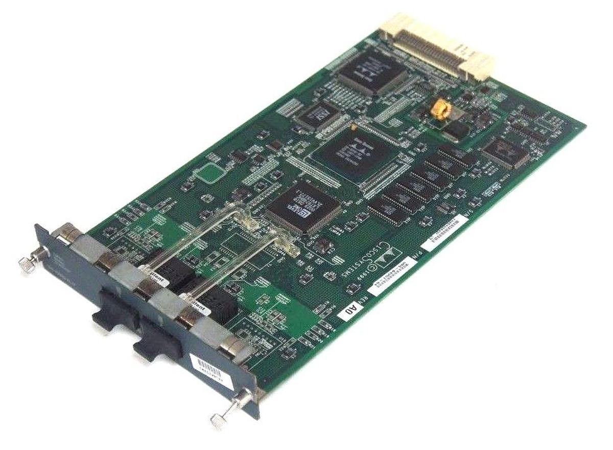 Used CISCO WS-X2922-XL-V 2-PORT MODULE, 800-04281-02, REV. A0, WSX2922XLV
