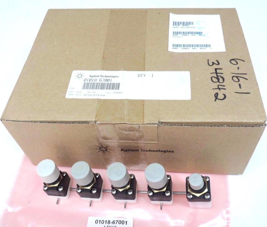 Used NIB AGILENT TECHNOLOGIES 01018-67001 ASSY, HELIUM REGULATOR 0101867001