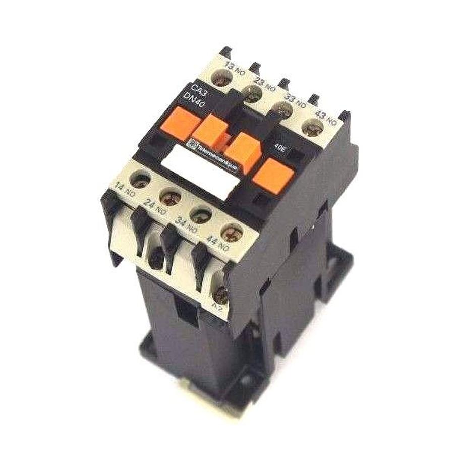 Used NIB TELEMECANIQUE CA3DN40BD CONTROL RELAY 24V DC, CA3-DN40