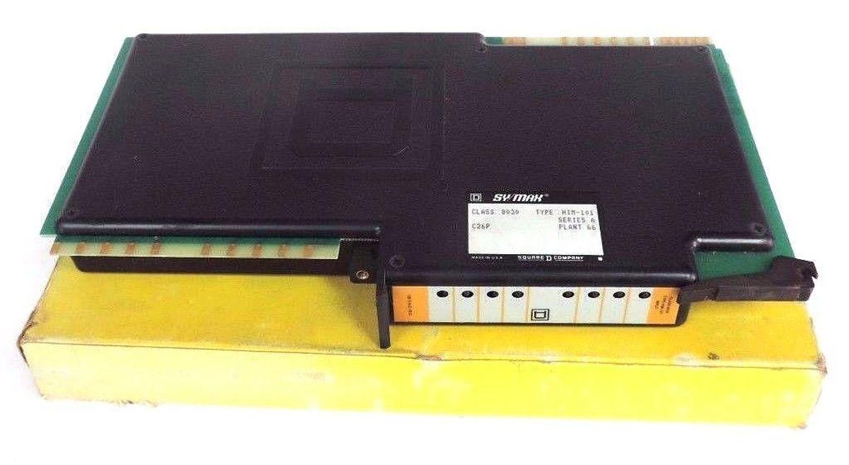 Used NIB SQUARE D 8030-HIM-101 INPUT MODULE SER A 120VAC/DC W/O WIRING HARNESS