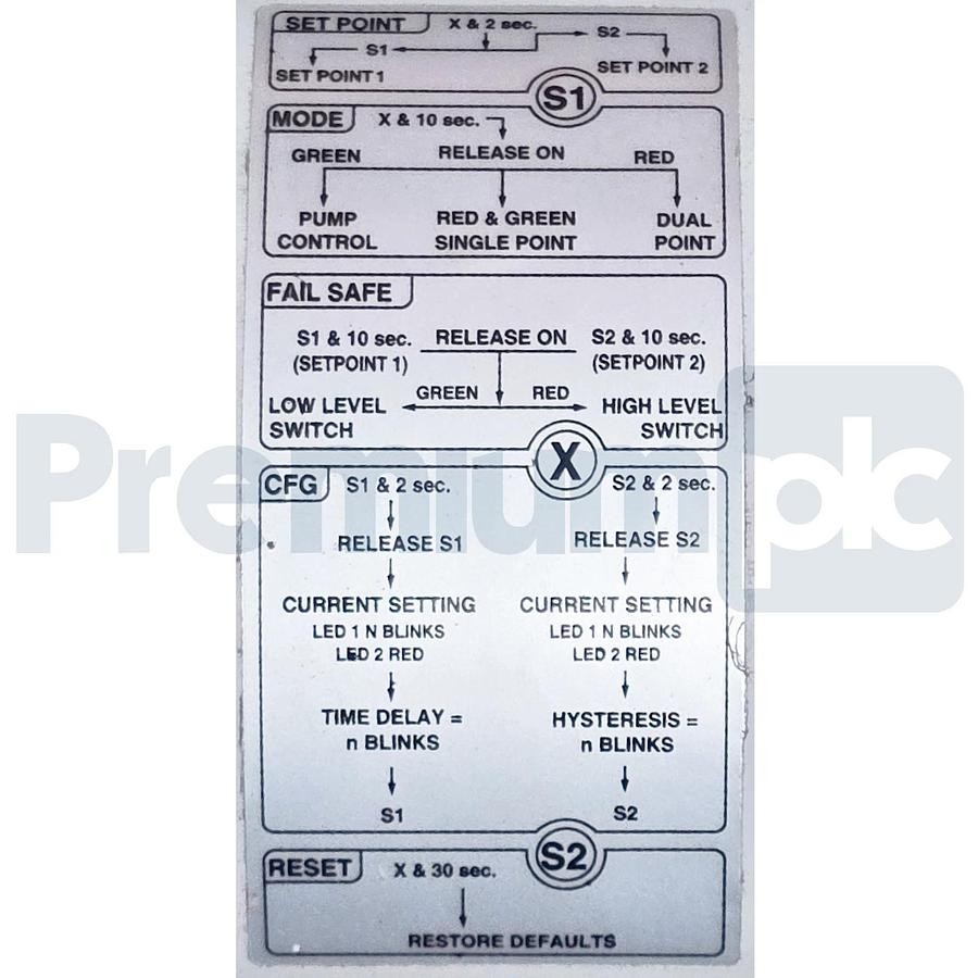 ABB K-TEK KCAP400.2.A1W.0750.S6.X.2.N2.X.X.X.X Capacitance Level Switch 3/4"NPT