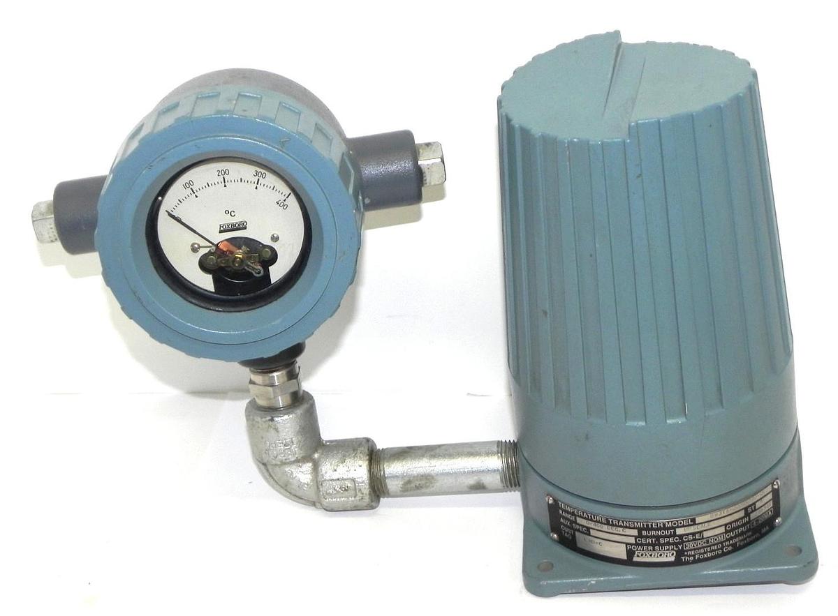Used FOXBORO 893TA-JCUSN000-CK TEMPERATURE TRANSMITTER RANGE: 0-400 DEG. C